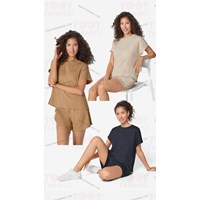 تیشرت بغل چاکدار زنانه