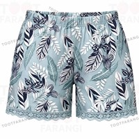 ست تیشرت شلوارک زنانه توری