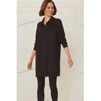 شومیز مخمل کبریتی بلند