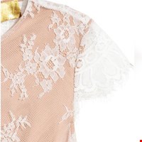 پیراهن مجلسی دانتل سفید H&M