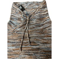 بافت یقه اسکی کرم