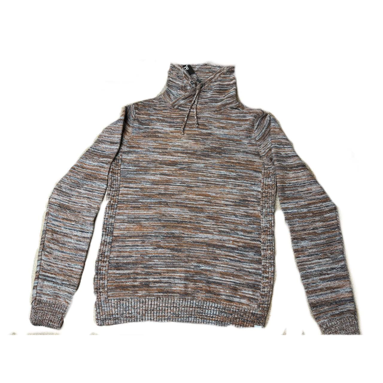 بافت یقه اسکی کرم