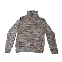 بافت یقه اسکی کرم