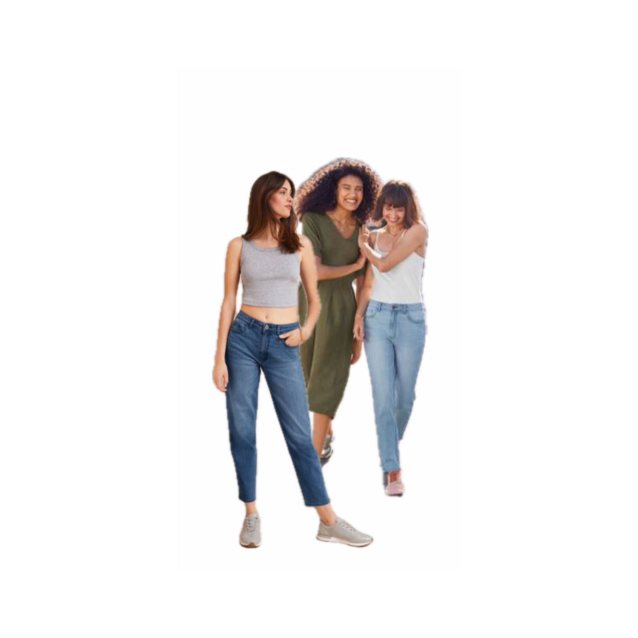 شلوار جین مام فیت