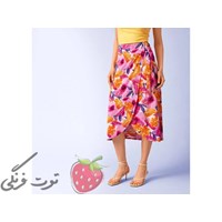 دامن گره ای گلدار