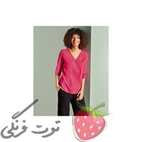 تونیک یقه هفت خامه دوزی