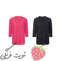 تونیک یقه هفت خامه دوزی