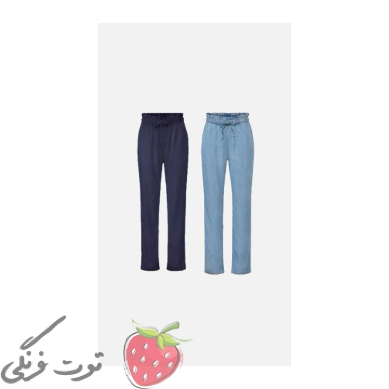 شلوار راسته کمرگت