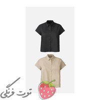 شومیز کلاسیک یقه دار