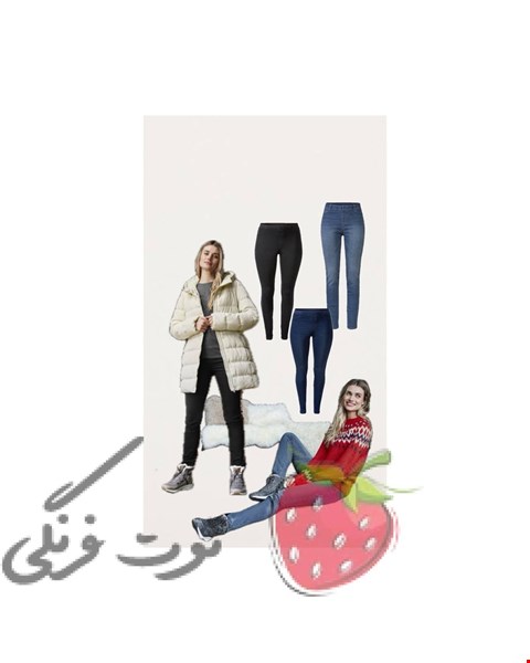 شلوار جین گرم کن حرارتی اسمارا