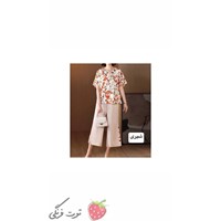 ست شومیز و شلوار گلدار