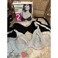 سوتین نخی بدون کاپ پک دو عددی