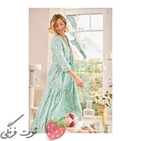 پیراهن یقه هفت سبز