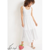 پیراهن ساحلی آستین حلقه