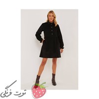 پیراهن مخمل کبریتی