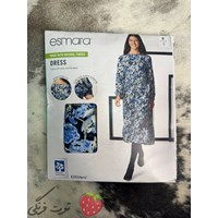 پیراهن مانتویی آستین بلند