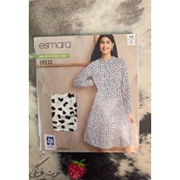 پیراهن مانتویی آستین بلند