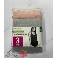  تاپ نخی بند پهن پک سه عددی