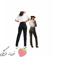 شلوار کتان مشکی سبز