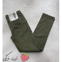 شلوار کتان مشکی سبز