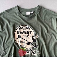 کراپ تیشرت طرح دیزنی