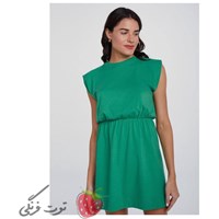 پیراهن کمرکش سه رنگ