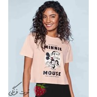 کراپ تیشرت طرح دیزنی