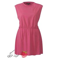 پیراهن کمرکش سه رنگ