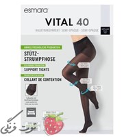 جوراب شلواری مشکی ساده