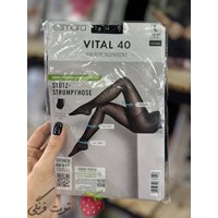 جوراب شلواری مشکی ساده