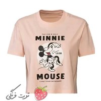 کراپ تیشرت طرح دیزنی