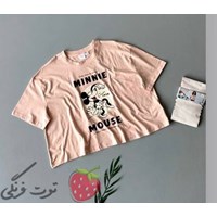 کراپ تیشرت طرح دیزنی