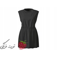 پیراهن کمرکش سه رنگ