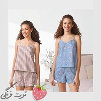 ست راحتی تاپ شلوارک