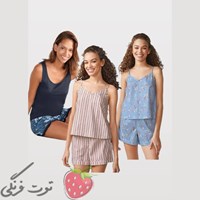 ست راحتی تاپ شلوارک