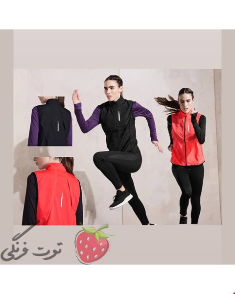 کریویت جلیقه ورزشی زنانه ضدباد و ضدآب
