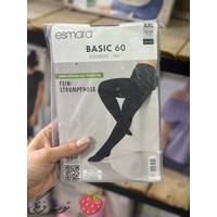 جوراب شلواری مشکی ساده