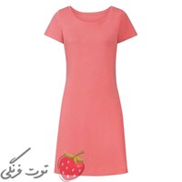 پیراهن دورنگ نخ پنبه‌ای اسمارا