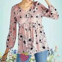 شومیز طرحدار