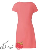پیراهن دورنگ نخ پنبه‌ای اسمارا