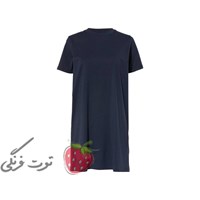 تونیک آستین کوتاه دو رنگ