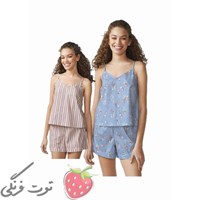 ست راحتی تاپ شلوارک