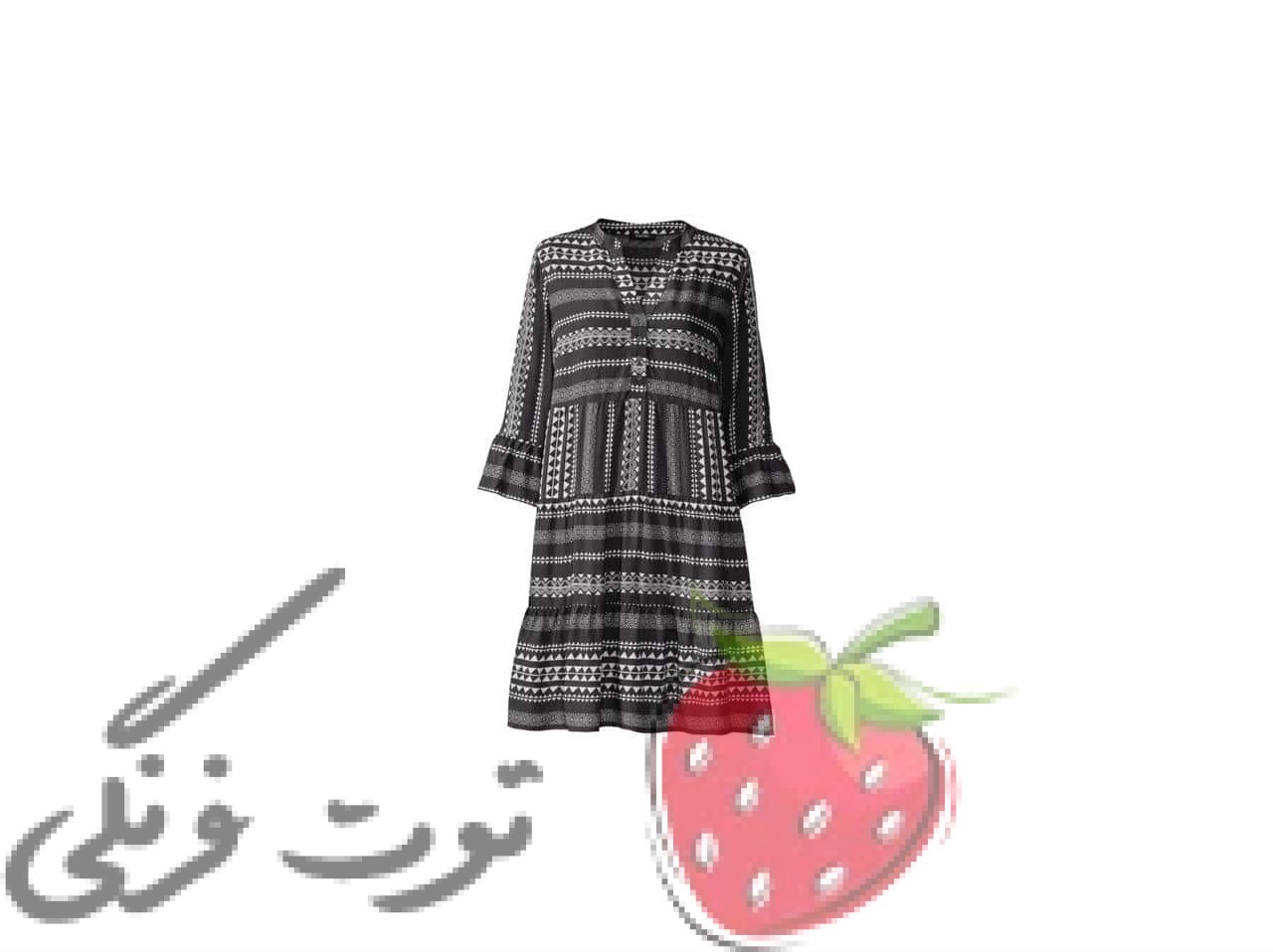 تونیک طرح دار